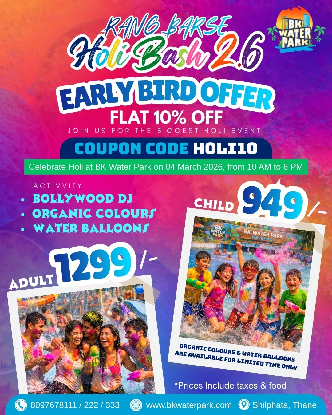 BK Waterpark Senior citizens